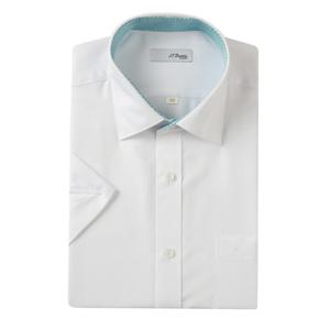 [듀퐁셔츠] (듀퐁)25년 SS 신상 -SE5MM11HS104SWH(화이트)- 일반핏 구김적은 도비 반팔셔츠 SE5MM11HS104