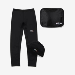 [휠라키즈] 아쿠아 9부 레깅스 (FK2RPF2A01X_BLK)