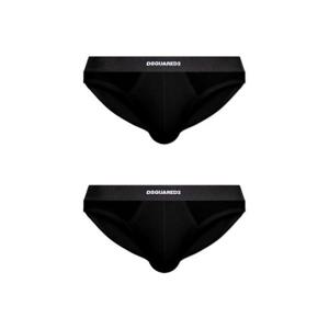 Dsquared2 로고 허리띠 2팩 브리프 DCX200070 001 TP934643178