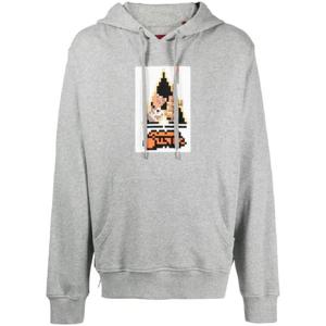 26 SS Mostly Heard Rarely Seen 8 Bit 클락 이즈 워킹 그래픽 프린트 후드티 MHEB02BDKH26 TP432303810