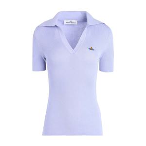 비비안웨스트우드 마리나 폴로 니트 라벤더 18030040 Y001B J405