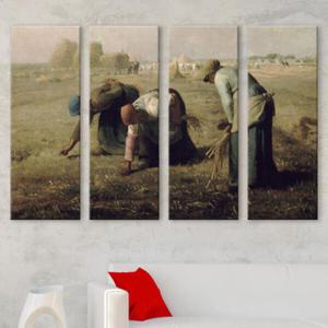 아트박스/꾸밈 pz051-이삭줍는여인들_밀레_대형노프레임_