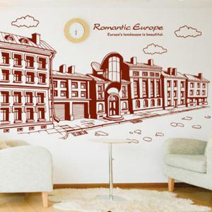 아트박스/꾸밈 cj303-아름다운유럽의풍경_그래픽스티커