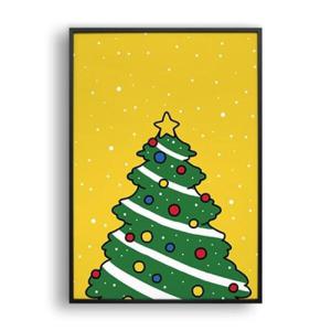 아트박스/올뉴프레임 크리스마스 트리 / 일러스트 액자