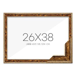 아트박스/퍼즐사랑 퍼즐액자 26x38 고급형 앤틱골드