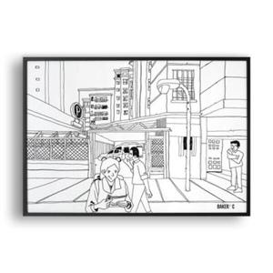 아트박스/올뉴프레임 DOWNTOWN / 일러스트 액자