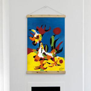 아트박스/꾸밈 th267-우드스크롤_60CmX90Cm-호안미로명화2