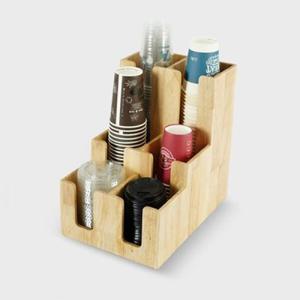 아트박스/디자인엔씨 원목 인디6구 컵디스펜서