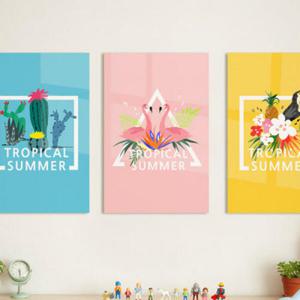 아트박스/꾸밈 cs346-아크릴액자_트로피칼썸머(대형)