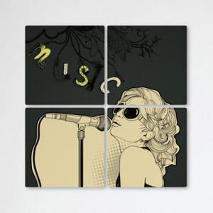 아트박스/꾸밈 ib353-멀티액자_노래방에서