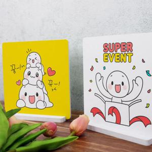 아트박스/꾸밈 ts257-스탠드액자2P_귀여운캐릭터01