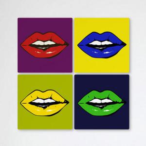 아트박스/꾸밈 ib530-멀티액자_입술팝아트