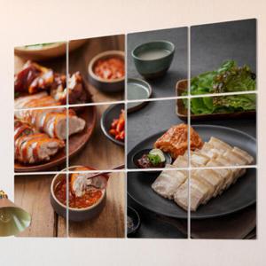 아트박스/꾸밈 cd215-멀티액자_족발보쌈