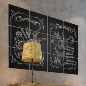 아트박스/꾸밈 ic921-멀티액자_초크아트(초콜렛마카롱)