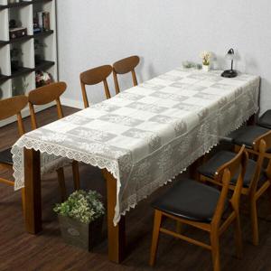 아트박스/위드마켓 프렌치 레이스 테이블보(로즈가든/150x250cm)