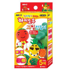 아트박스/문구앤토이스 [아모스] 컬러점토 아이도우 과일만들기