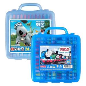 아트박스/오피스큐 동아 크레파스24색 블루