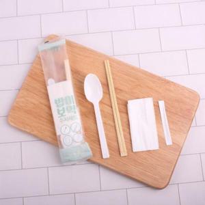 아트박스/와인앤쿡 피크닉 일회용 수저 풀세트 10개