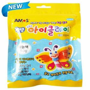 아트박스/오피스큐 2500 아이클레이 낱색 하늘 50g