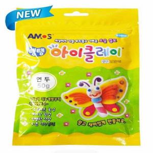 아트박스/오피스큐 2500 아이클레이 낱색 연두 50g