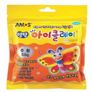 아트박스/오피스큐 2500 아이클레이 낱색 주황 50g