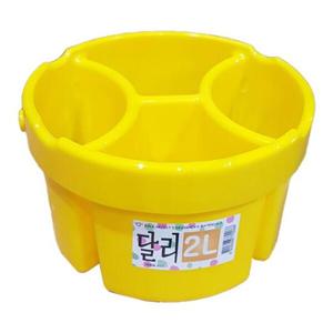 아트박스/달리통상 달리 물통 노랑 2L 4칸