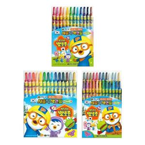 아트박스/지구화학 뽀로로 샤프식 색연필 14색