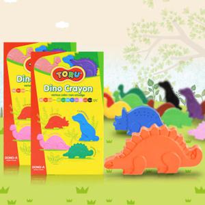 아트박스/호사문구 [동아] 토루 디노 크레용 12색