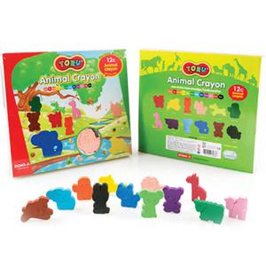 아트박스/호사문구 [동아] 토루 애니멀 크레용 12색