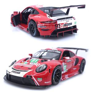 아트박스/브라고 1 24 포르쉐 911 RSR 레드 레이싱카 미니카
