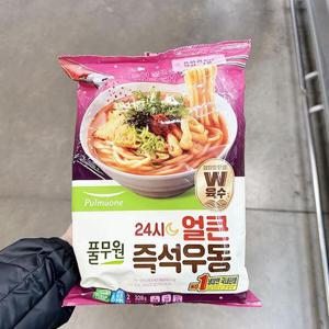 풀무원 24시 얼큰 즉석 우동 328g 402433