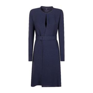 엠포리오아르마니 네이비 블루 키홀 네크라인 원피스 EW002310