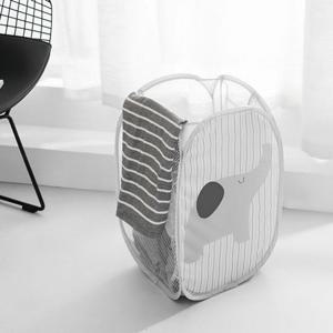 초경량 접이식 코끼리 양 빨래 바구니 세탁물 보관함 세탁물수거함 빨래보관함 햄퍼 빨래수거함 수납바구니
