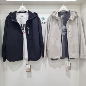 [행텐주니어]여름 생활방수 홑겹 후드 바람막이 점퍼14520-010-4