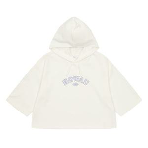 [소이]남아 레터링 7부 후드 티셔츠 23F0482_CR