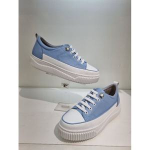 [에스콰이아]MARIO여성 발편한 경량 밴딩끈 스니커즈 굽4센치 YADSHZ875