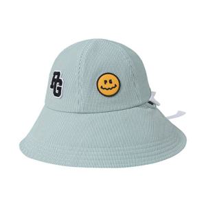 파리게이츠 (521E2CP006) 여성 스마일 시어서커 언밸런스 햇