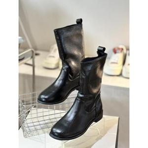 노튼 세이브존06 캐런 미들 부츠 2cm 2N38J33