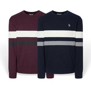 [헤지스 남성] 남성 컬러블럭 맨투맨 티셔츠 HZTS5D603 PG-HZTS5D