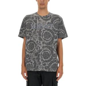 베르사체 반팔 티셔츠 1012548 1A090372ED10 Grey