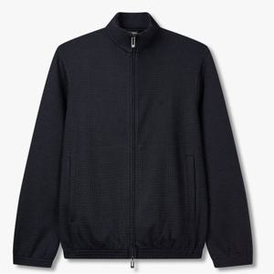 [엠포리오 아르마니][공식] EMPORIO ARMANI  자카드 하이넥 집업  A515326041-I