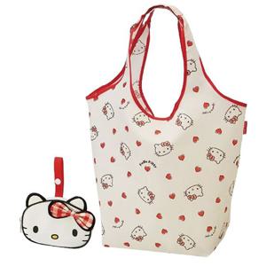 장바구니케이스세트 장바구니 주머니 세트 헬로키티 1P 에코백 쇼핑가방