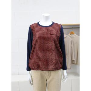 화이트호스 세이브존02 체크배색셔츠 A253407