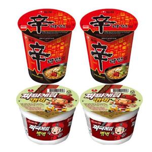신라면소컵 12개+짜장범벅소컵 12개 총 24개