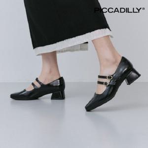 피카딜리  160109 메리제인 펌프스_에나멜 블랙(3.5cm)