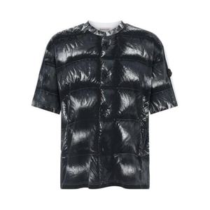 26 SS 몽클레어 지니어스 x ASAP Rocky 로키 로고 패치 티셔츠 블랙 K24048C0000189A