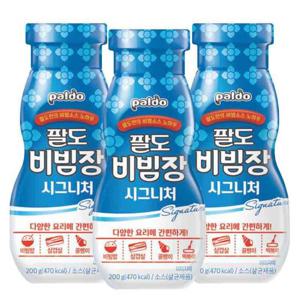 팔도 비빔장 시그니처 소스 200g x 3개