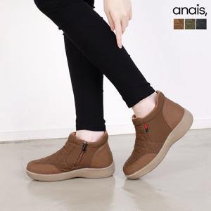 [아나이스] 패딩 기모 방한 슬립온 4cm_25F142 [무료배송]