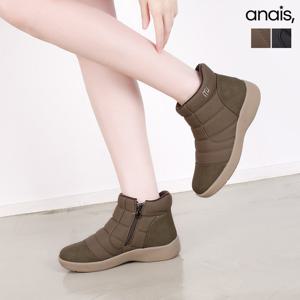 [아나이스] 패딩 기모 방한 패딩부츠 4cm_25F143 [무료배송]
