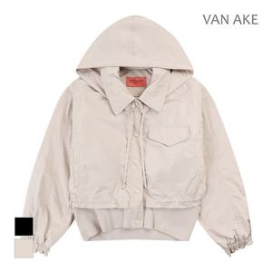 [반에이크]MARIO후드형 카라 패딩점퍼_VB3YPDMD06D